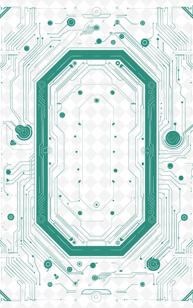 PSD a green and blue geometric pattern with the words  x  on the bottom