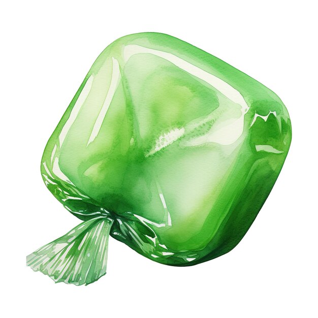 PSD green candy