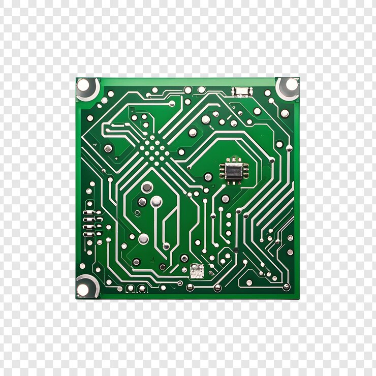 PSD a green circuit board with the circuit board on it