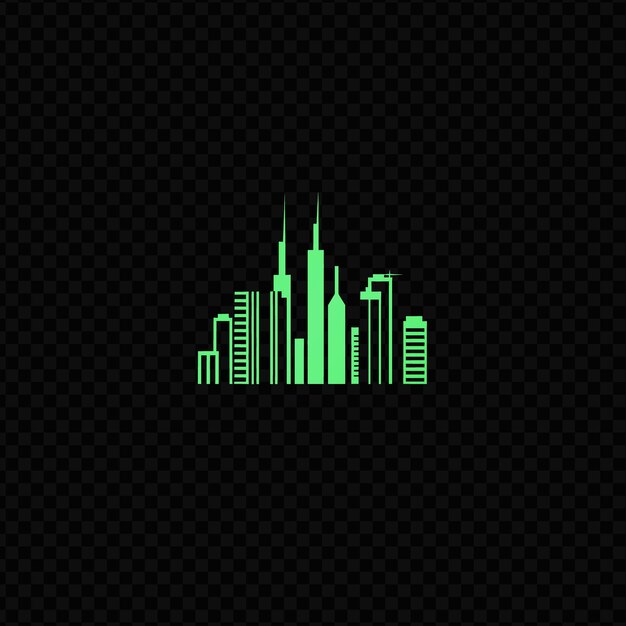 PSD the green city of the night