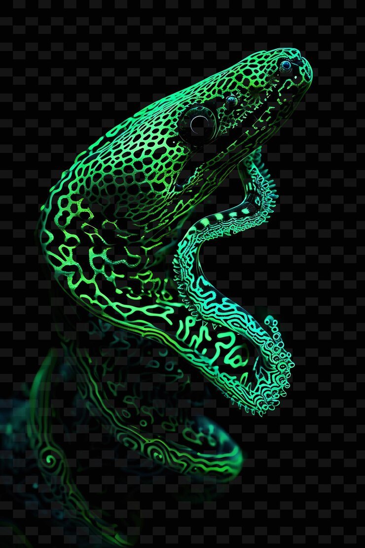 PSD a green frog with the word lizard on its back
