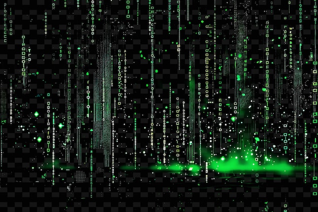 PSD a green glow in the dark wallpaper