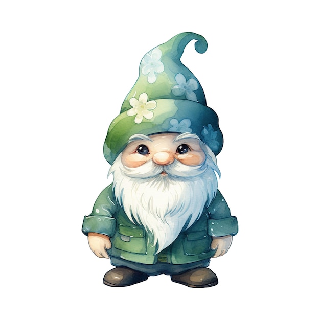 PSD green gnome