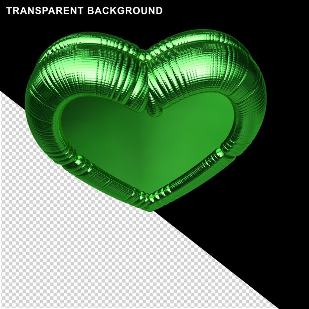 PSD green heart