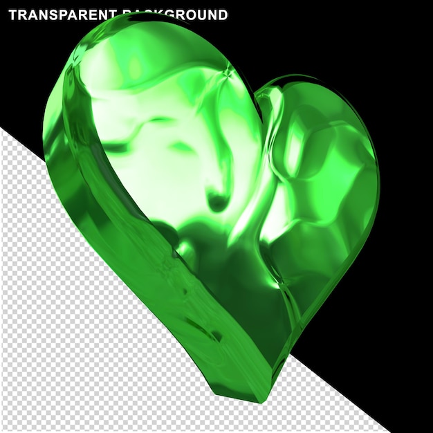 PSD Зеленое сердце
