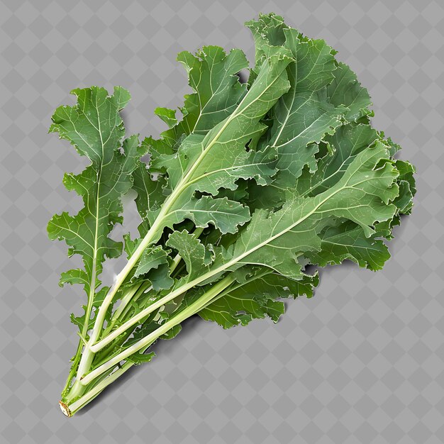 PSD a green leaf of lettuce with the word parsley on it