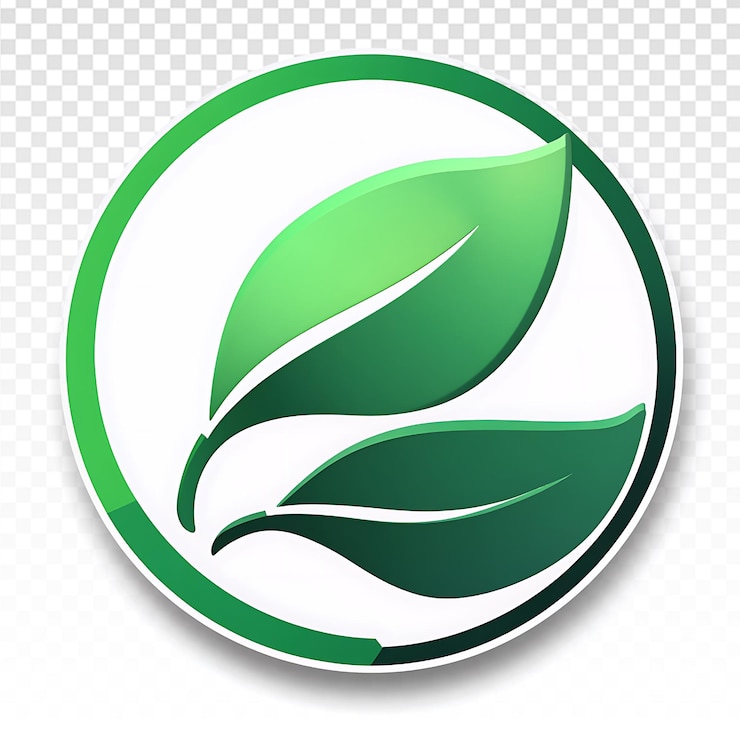 PSD логотип программного обеспечения green money manager на прозрачном фоне