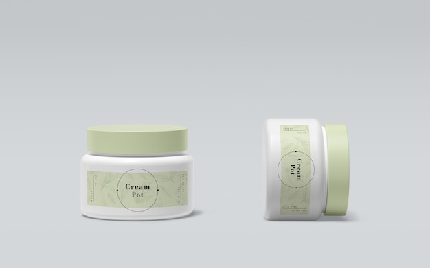 PSD green packaging of cosmetic products