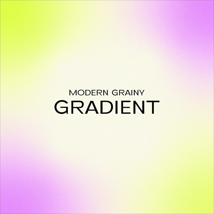 PSD green and purple grainy gradient