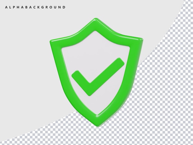 green shield with a green shield and a green shield