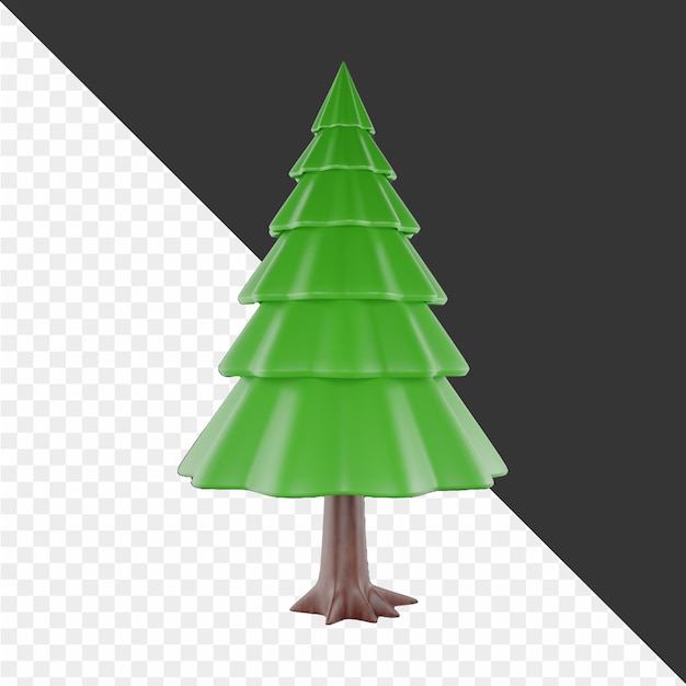 a green tree with a green top that says quot christmas quot on it