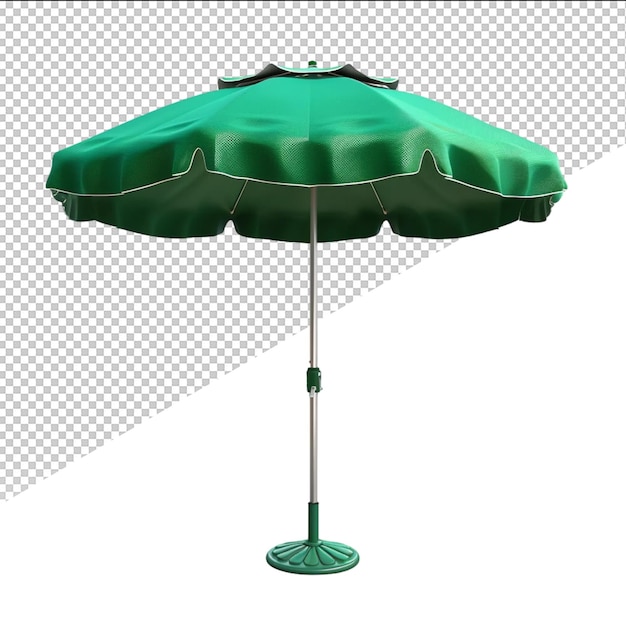 PSD un ombrello verde con una copertina verde che dice