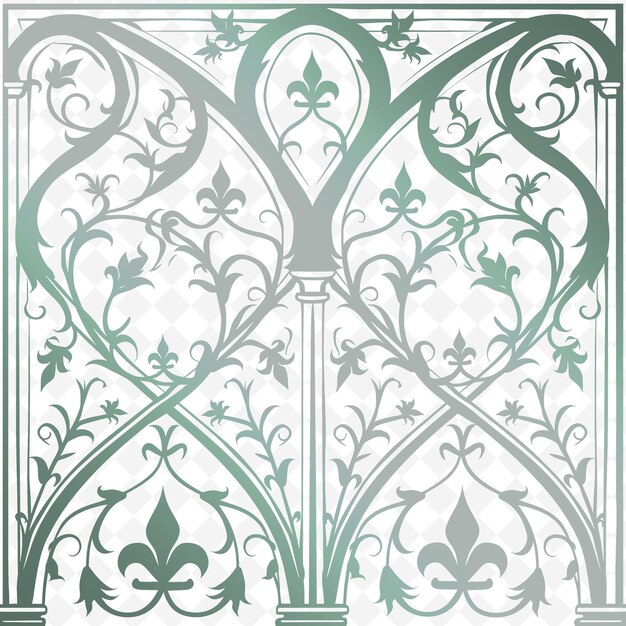 PSD a green and white patterned wallpaper with a design that says quot flowers quot