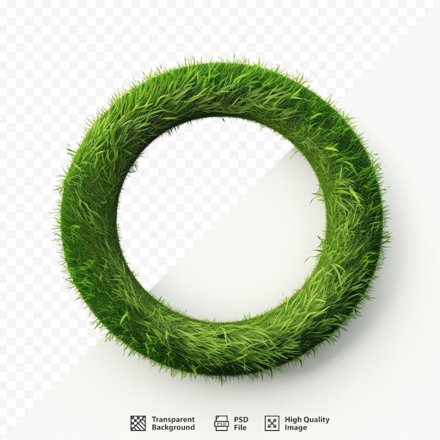 A green wreath with the word air on it.