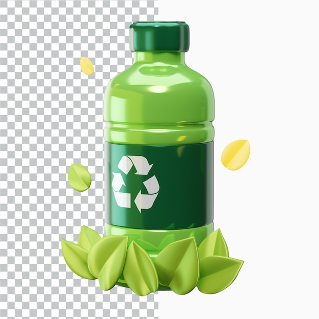 PSD greeny environment amp ecology 3d icon set (zestaw ikon ekologicznych)