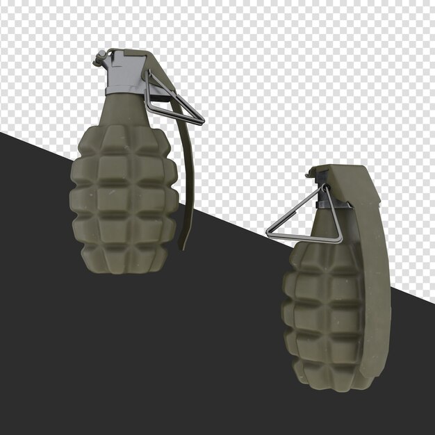 Grenade 3d render