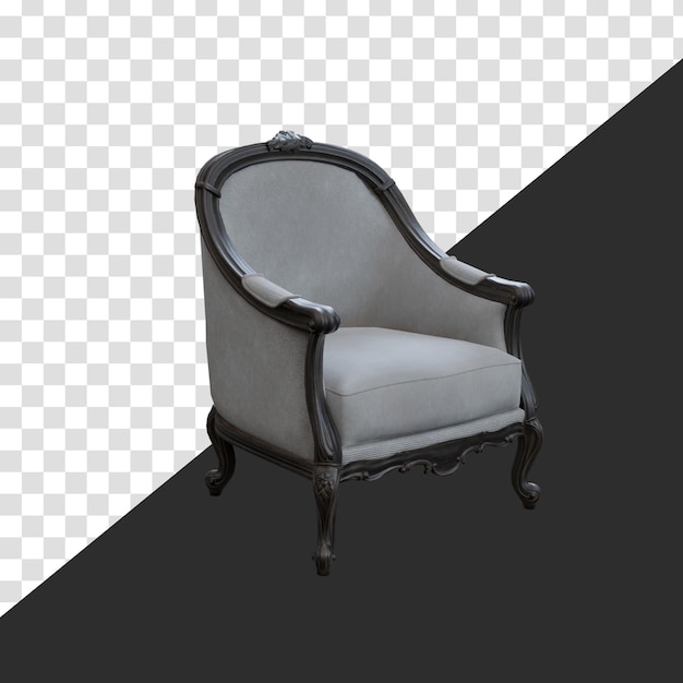 grey beautiful chair