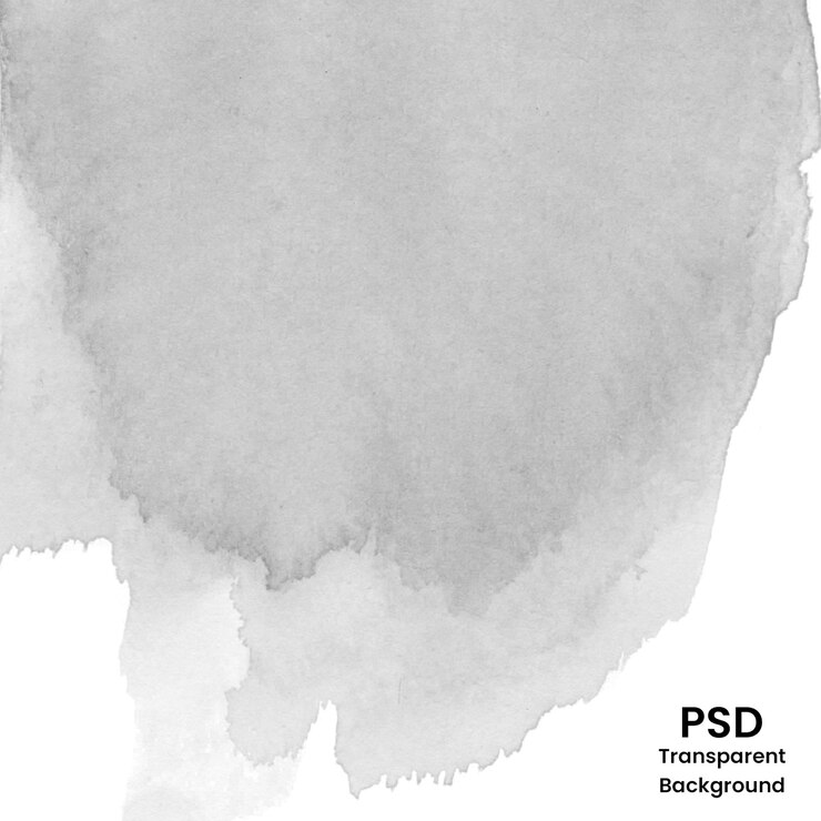 PSD 灰色の水彩の背景