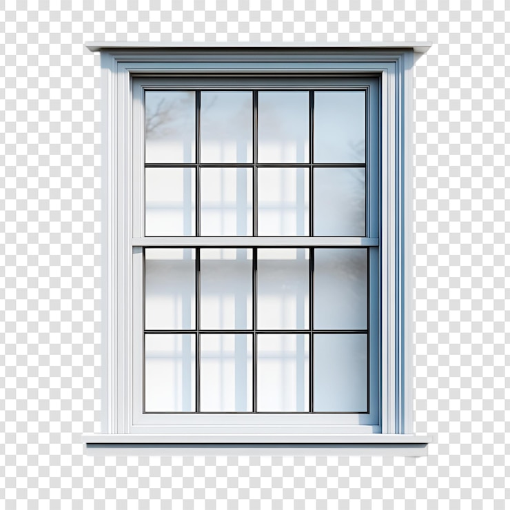 PSD grey window pane sash window home improvement
