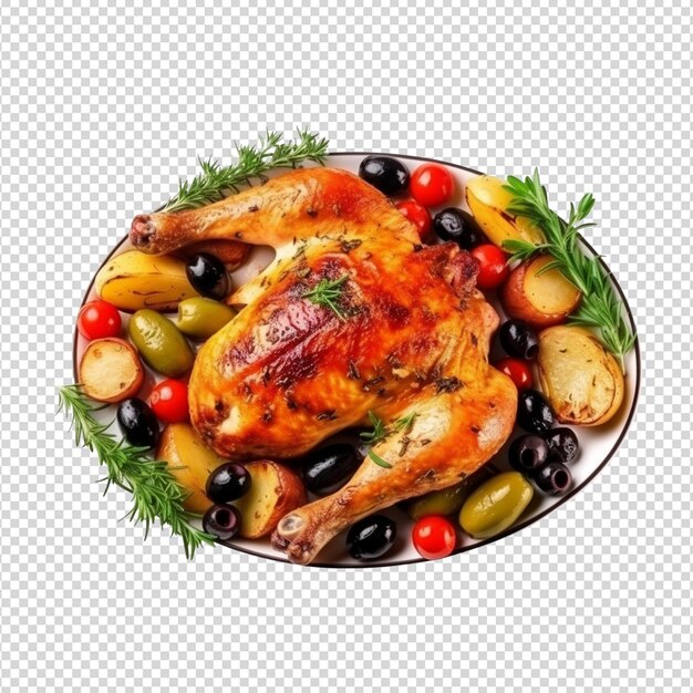 PSD pollo alla griglia isolato