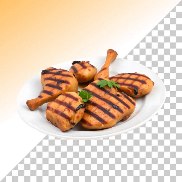 グリルチキン プレートプレミアムPSD