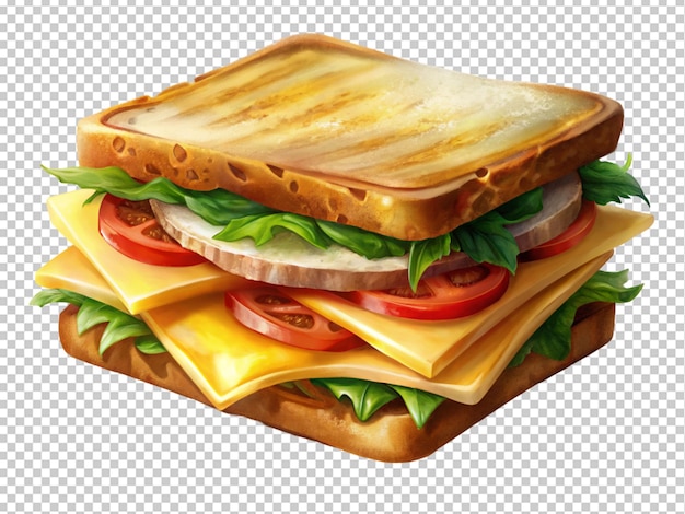 PSD grilled sandwich