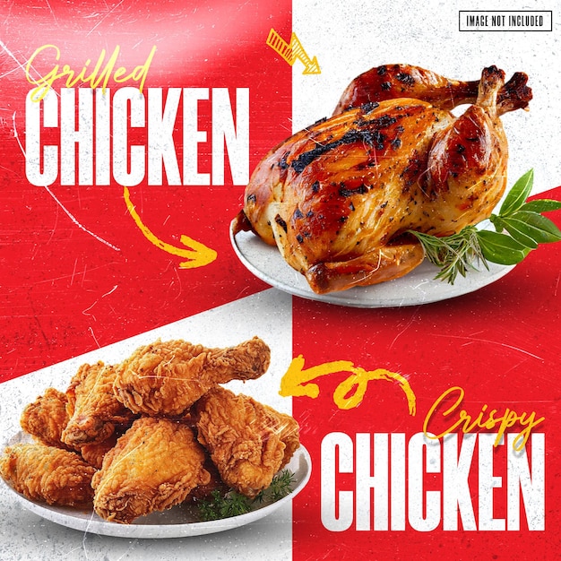 Grilled vs Crispy Chicken