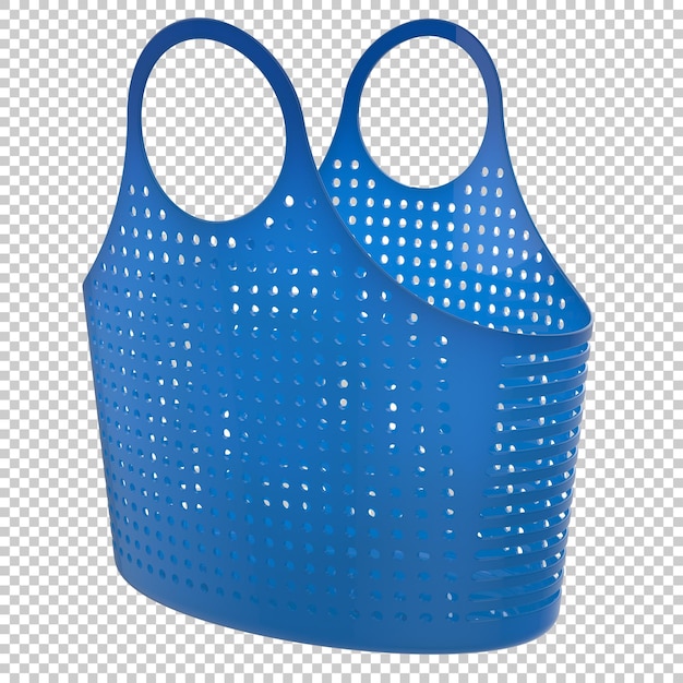 Grocery bag on transparent background 3d rendering illustration