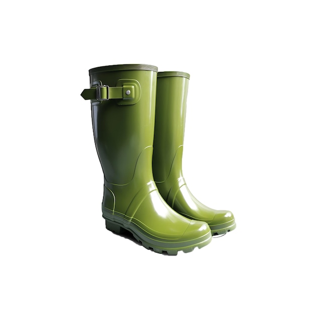 PSD groene regenboot icoon