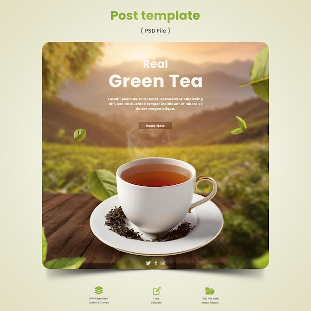 PSD groene thee
