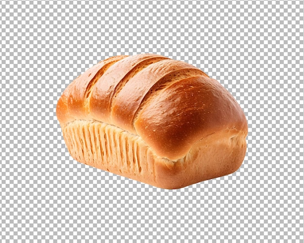 PSD groot brood van brood geïsoleerd op doorzichtige en witte achtergrond