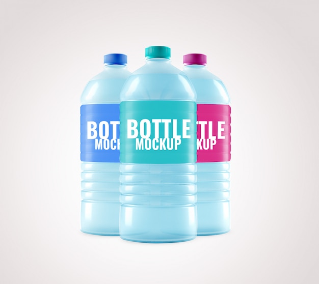 Grote fles waterfles