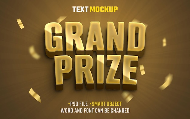 grote prijs tekst effect 3d tekst lettertype effect
