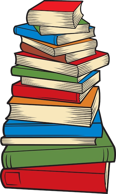 Grote stapel boeken