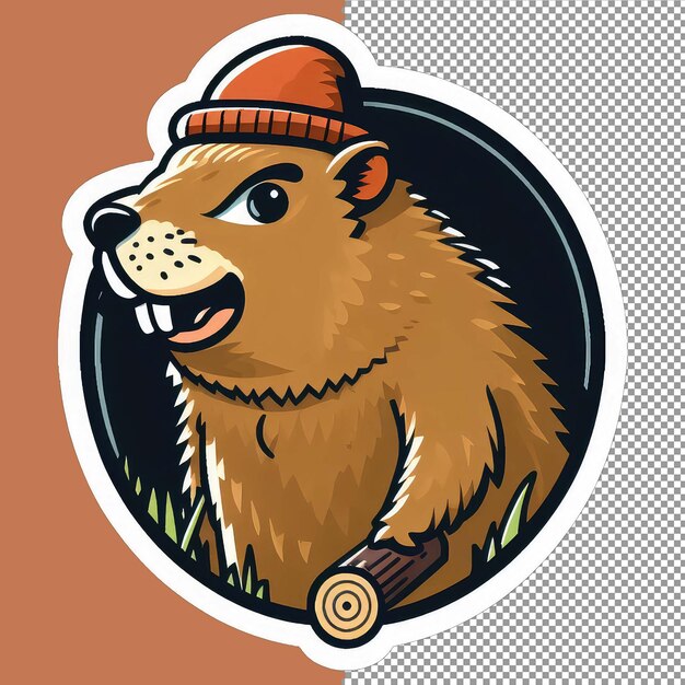 PSD groundhog day feesten png