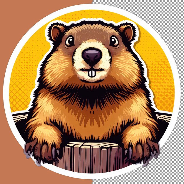 PSD groundhog day's daybreak png