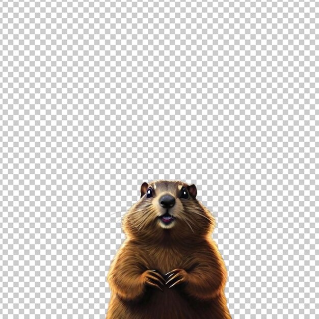 Premium PSD | Groundhog