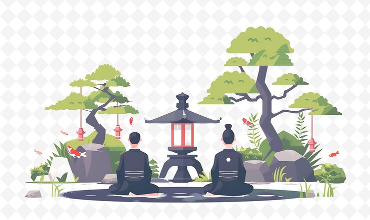 PSD 一群人坐在教堂前面