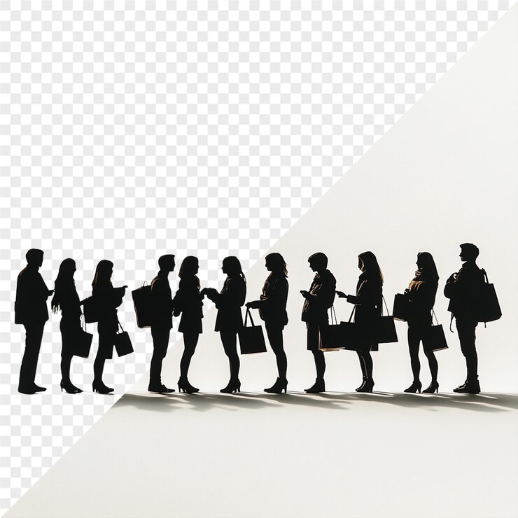 PSD 색 배경 에 있는 사람 들 의 사진 을 가진 사람 들 의 집단