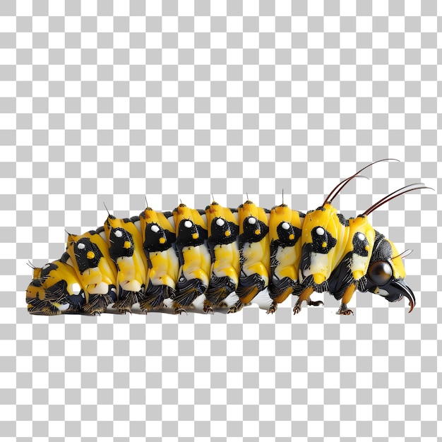 PSD group of yellow and black bugs piled on each other