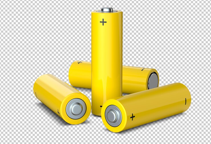 PSD group of yellow rechargeable aa size batteries