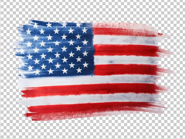 PSD grunge american flag background