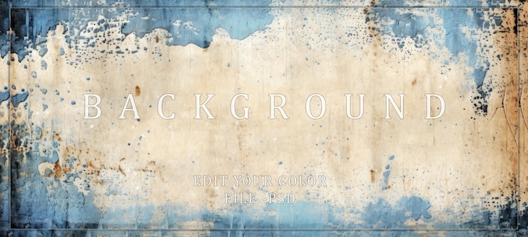PSD grunge blauwe en beige textuur