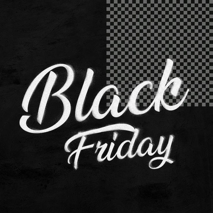 PSD grunge spray paint black friday text styles editiblephotoshop effects