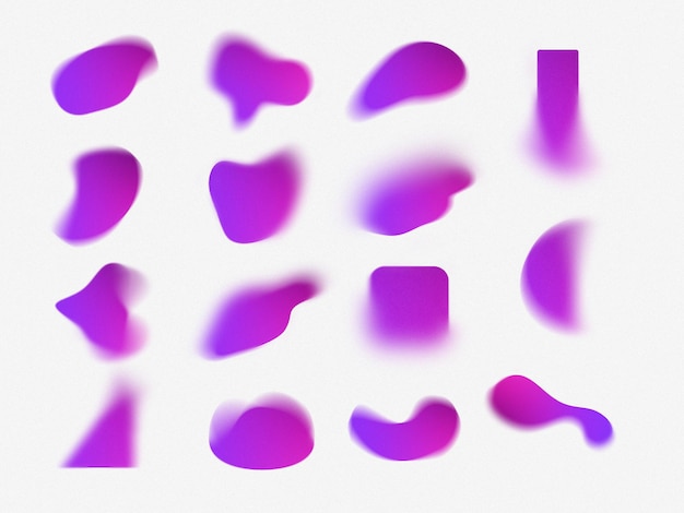 Grynede mesh-gradientblobformer