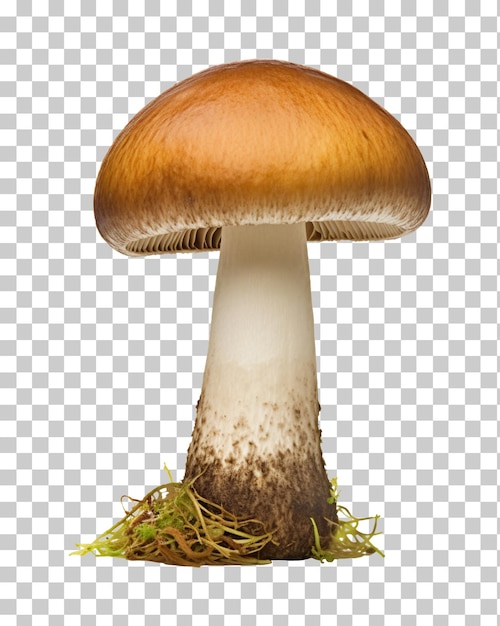 PSD grzyb boletus wyizolowany na przezroczystym tle png psd