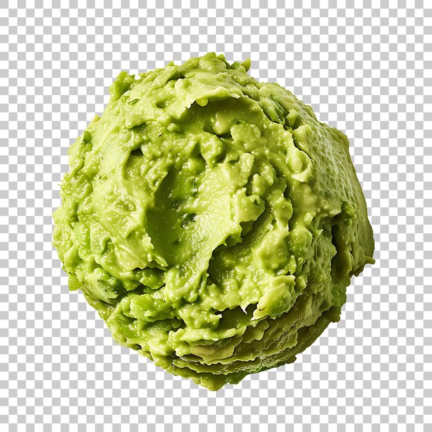 PSD guacamole png z przezroczystym tłem