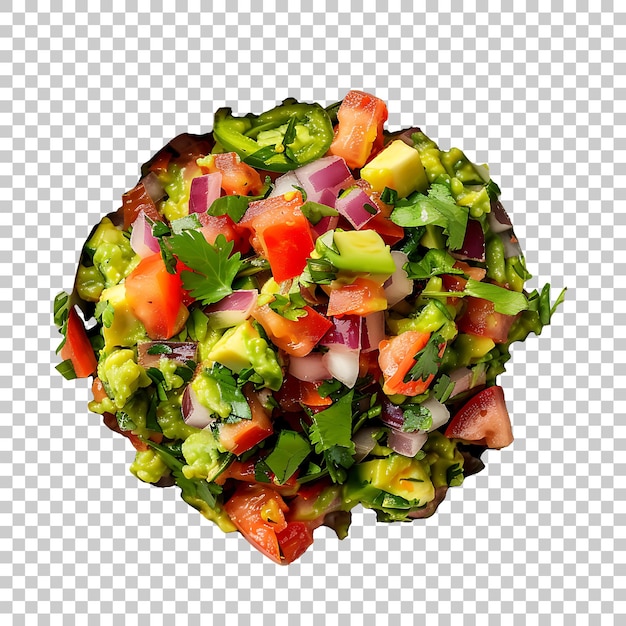 PSD guacamole png z przezroczystym tłem