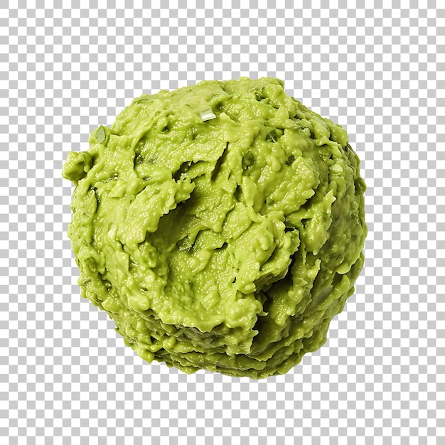 PSD guacamole png z przezroczystym tłem