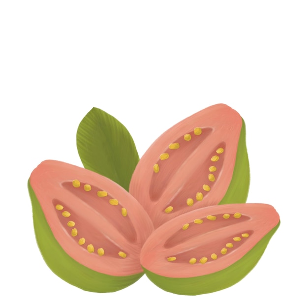 PSD guava fruit